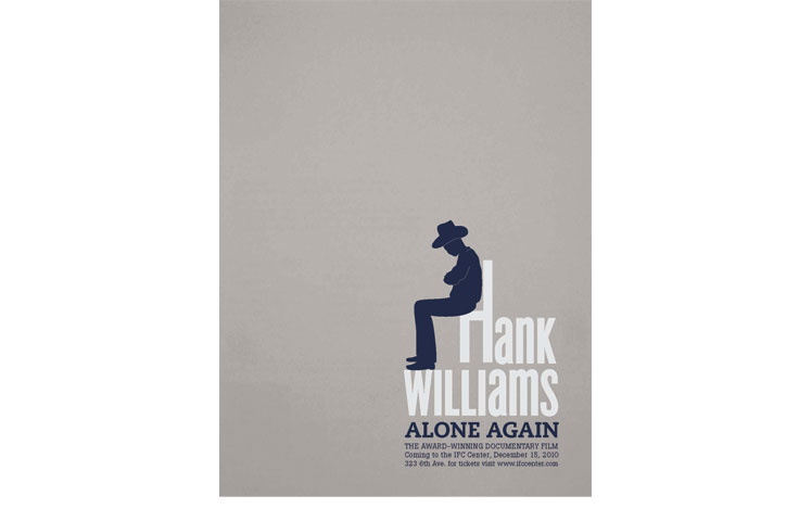 hank williams poster tess golden